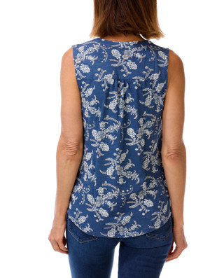 Thumbnail 2: Lucky Brand Women's Sleeveless Floral Top  
