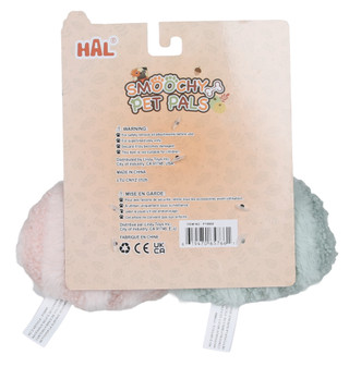Thumbnail 2: Hal 3 Pk Smoochy Pet Pals Crinkle Dog Toys with Squeaker 