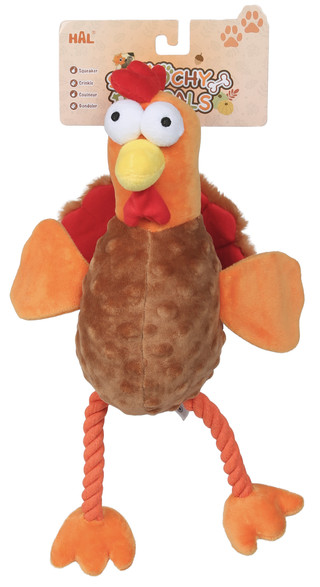 Thumbnail 1: Hal 15 in Smoochy Pet Pals Crinkly Dog Toy with Squeaker 