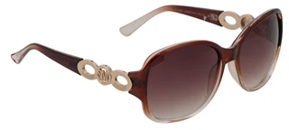 Thumbnail 1: Steve Madden Women's Oval Cateye Sunglasses 