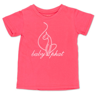 Thumbnail 1: Baby Phat Little Girls Logo Tee 
