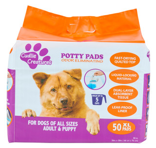 Thumbnail 1: Cudlie Creatures 50 Pk XL Pet Pads  