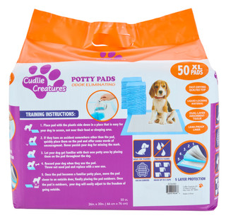 Thumbnail 2: Cudlie Creatures 50 Pk XL Pet Pads  
