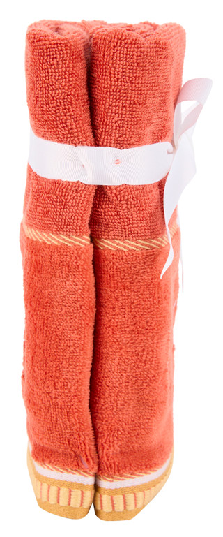 Thumbnail 2: Caro Home 2 Pk Embroidered Grateful Blessed Harvest Hand Towels 
