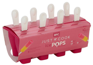 Thumbnail 1: Just Cook 8 Pk Silicone Popsicle Molds 