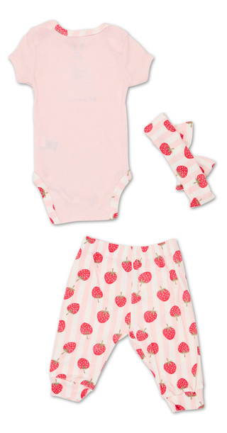 Thumbnail 2: Baby Gear Baby Girls 3 Pc Pants Set  