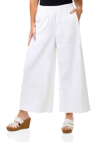 Thumbnail 1: Democracy Women's Crop Wide Leg Pants  
