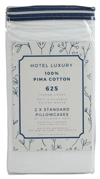 Thumbnail 1: Hotel Luxury Standard/Queen Size 2 Pk Pillowcases  