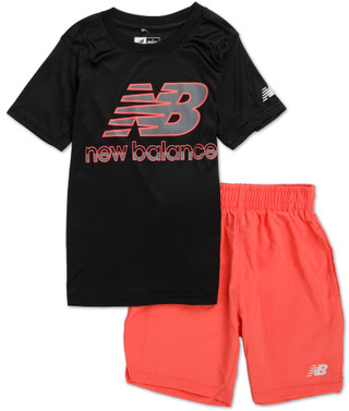 Thumbnail 1: New Balance Boys 2 Pc Shorts Set 