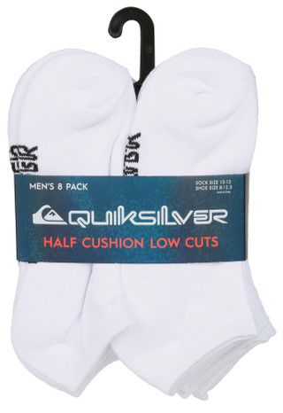 Thumbnail 1: BILLABONG Men's 8 Pk Half Cushion Socks  