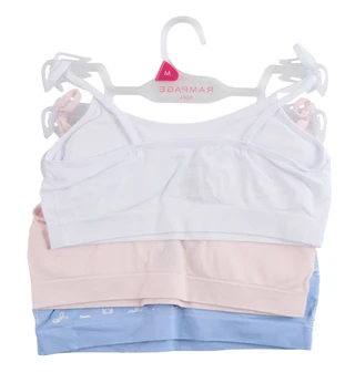 Thumbnail 2: Rampage Girls 3 Pk Seamless Bralettes 