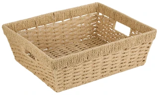Thumbnail 1: SIMPLIFY 15 in Dutch Weave Storage Basket  