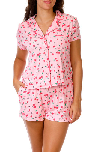 Thumbnail 1: Joe Boxer Juniors 2 Pc Sleepwear Shorts Set  
