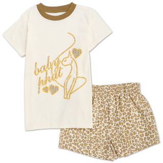 Thumbnail 1: Baby Phat Girls 2 Pc Shorts Set 