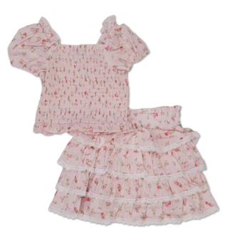 Thumbnail 2: SHABBY CHIC Toddler Girls 3 Pc Skirt Set 