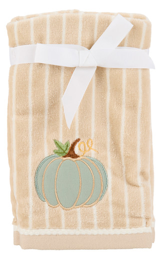 Thumbnail 1: Caro Home 2 Pk Harvest Pumpkin Tip Towels 
