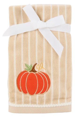 Thumbnail 1: Caro Home 2 Pk Harvest Pumpkin Tip Towels 