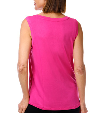 Thumbnail 2: CARMEN MARC VALVO Women's Studded Scoop Neck Top  