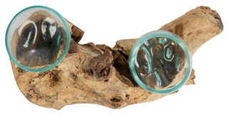 Thumbnail 3: Contrast 10 in Drift Wood Candle Holder  