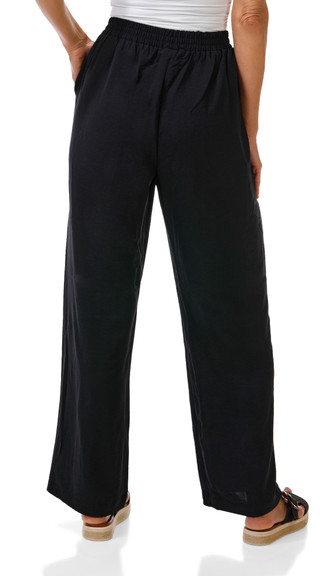 Thumbnail 2: Soho Apparel Women's Pull On 2 Pocket Wide Leg Pants 