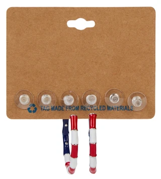 Thumbnail 2: Celebrate Women's 3 Pk Hoop & Stud Earrings 