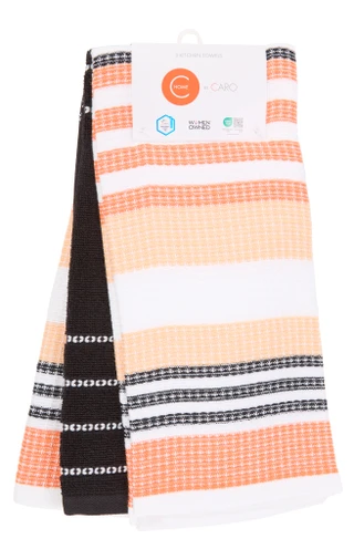 Thumbnail 1: Caro Home 3 Pk Fall Kitchen Towels 
