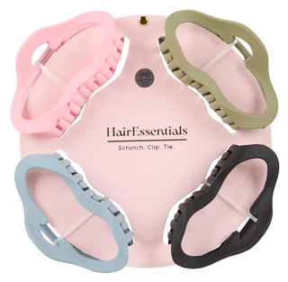 Thumbnail 1: Hair Essentials 4 Pk Cloud Claw Hair Clips 