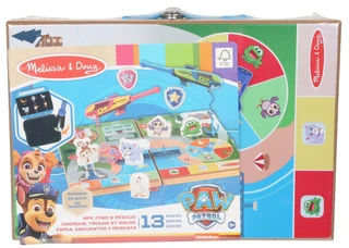 Thumbnail 1: Melissa & Doug 13 Pc Wooden Spy, Find & Rescue Game 