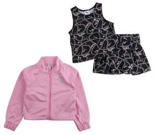 Thumbnail 1: Puma Little Girls Active 3 Pc Skort Set  