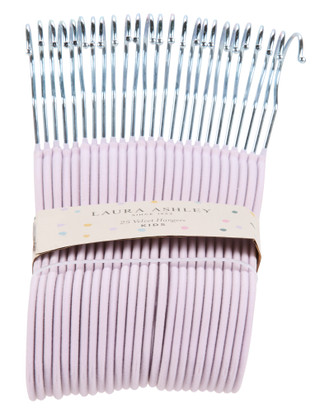 Thumbnail 2: Laura Ashley 25 Pk Velvet Hangers  