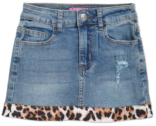 Thumbnail 1: GOGO STAR Girls Denim Skirt 