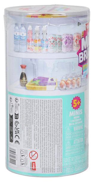 Thumbnail 2: Zuru 2 Pk Mini Brands Fill the Fridge Miniature Groceries 
