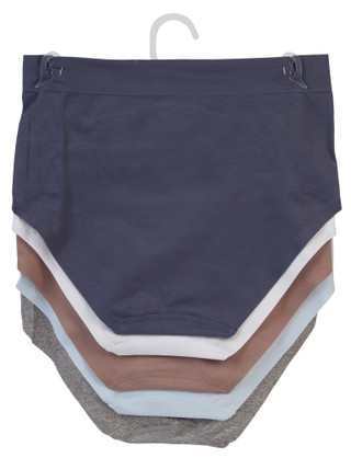 Thumbnail 2: Nautica Women's 5 Pk Seamless Brief Panties  