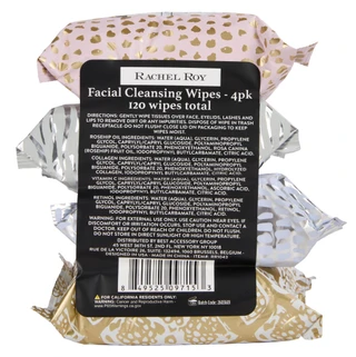 Thumbnail 2: RACHEL ROY 4 Pk Facial Cleansing Wipes 