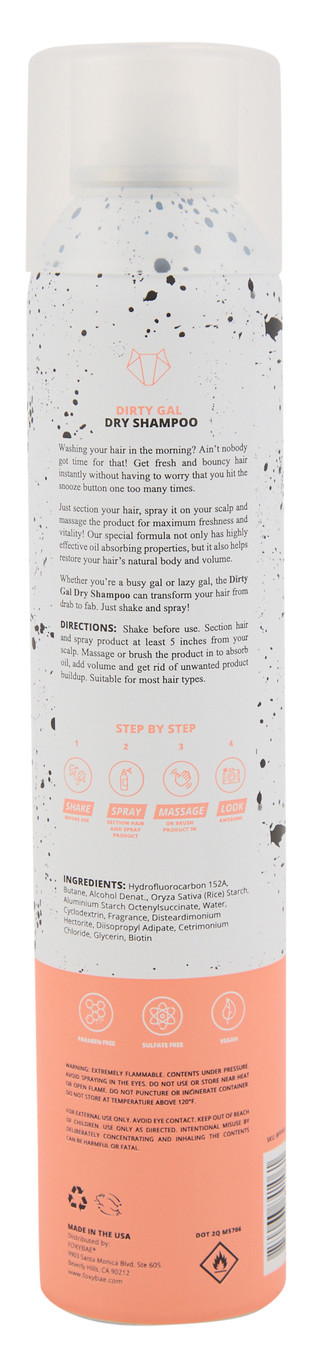 Thumbnail 4: Foxybae 7 oz Dirty Gal Dry Shampoo  