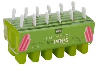 Thumbnail 1: Just Cooks 12 Pc Silicone Popsicle Mold 