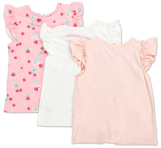 Thumbnail 2: Nannette Girls 3 Pk Tops  