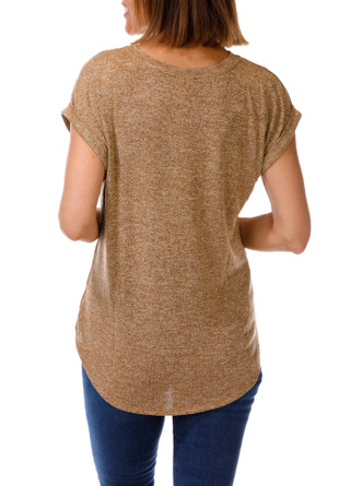 Thumbnail 2: Tru Self Women's Harvest Pumpkin Top  
