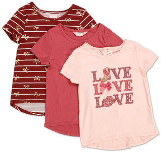 Thumbnail 1: Btween Girls 3 Pk Tees 
