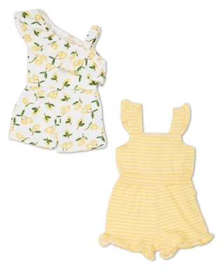 Thumbnail 1: Jessica Simpson Toddler Girls 2 Pk Rompers  