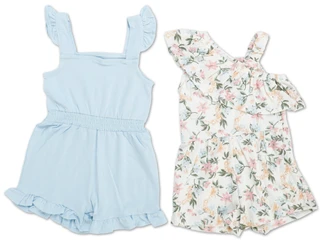 Thumbnail 1: Jessica Simpson Toddler Girls 2 Pk Rompers  