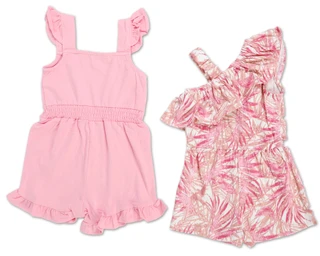 Thumbnail 2: Jessica Simpson Toddler Girls 2 Pk Rompers  