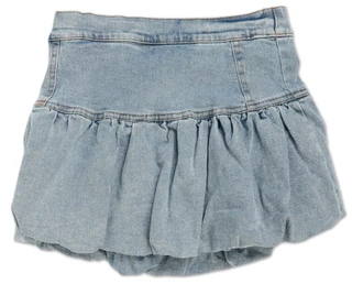 Thumbnail 1: Wallflower Girls Denim Bubble Skort  