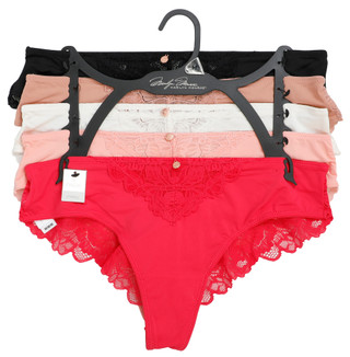 Thumbnail 1: Marilyn Monroe Women's 5 Pk Cheeky Lace Panties  