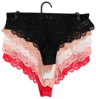 Thumbnail 2: Marilyn Monroe Women's 5 Pk Cheeky Lace Panties  