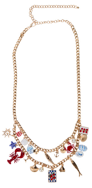 Thumbnail 1: True Love Accessories Coastal Charm Necklace  
