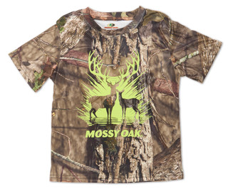 Thumbnail 1: Mossy Oak Boys Outdoor Camo Tee  