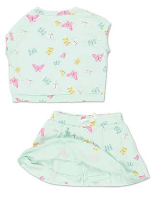 Thumbnail 2: Jessica Simpson Girls 2 Pc Skirt Set  