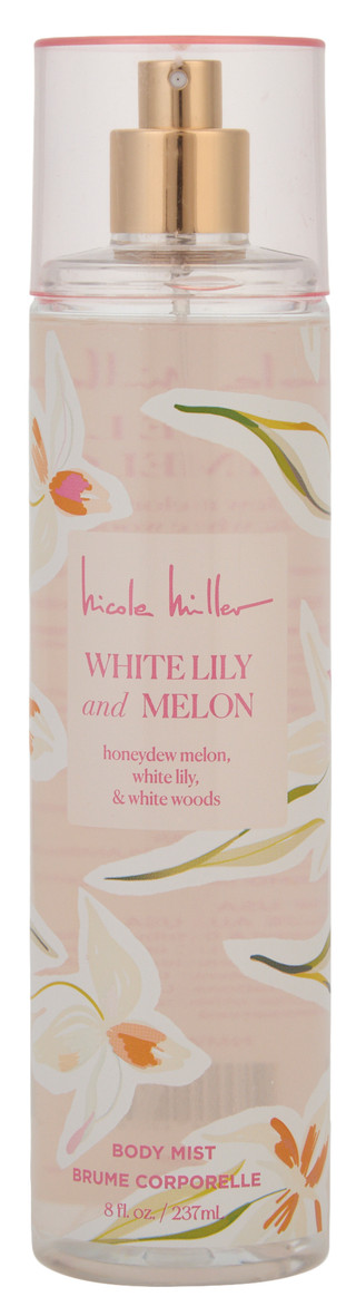 Thumbnail 1: Nicole Miller 8 oz White Lilly & Melon Body Mist  