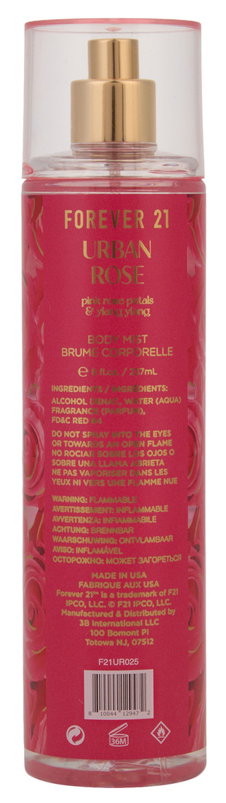 Thumbnail 2: Forever 21 8 oz Urban Rose Body Mist  